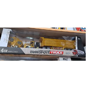 ماشین کنترلی تریلی بارکش Remote Control TRANSPORT TRUCK مقیاس 1:48_اسباب بازی